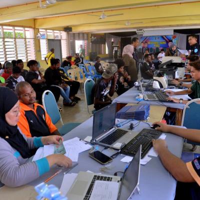 Hari Kedua Sempena Program Penunaian STR di Jerantut, Pahang