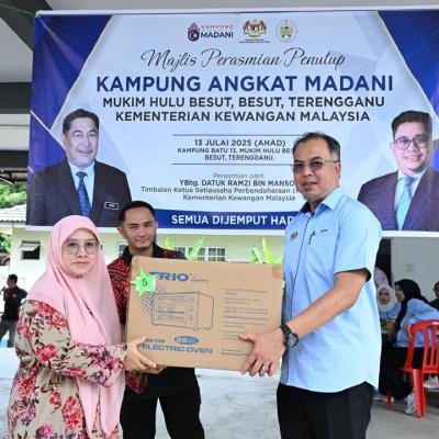 Majlis Perasmian Penutup Kampung Angkat MADANI Mukim Hulu Besut, Besut, Terengganu