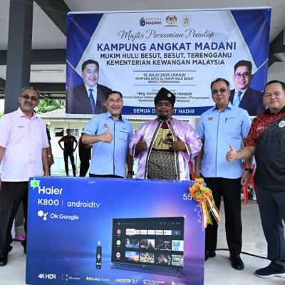 Majlis Perasmian Penutup Kampung Angkat MADANI Mukim Hulu Besut, Besut, Terengganu