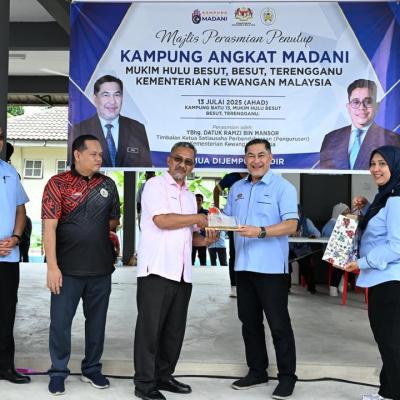 Majlis Perasmian Penutup Kampung Angkat MADANI Mukim Hulu Besut, Besut, Terengganu