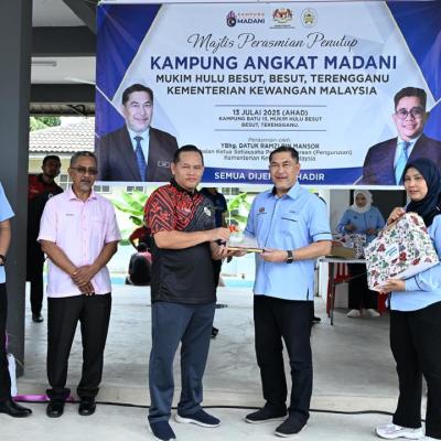 Majlis Perasmian Penutup Kampung Angkat MADANI Mukim Hulu Besut, Besut, Terengganu