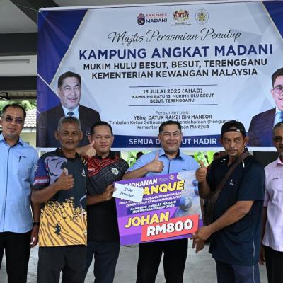 Majlis Perasmian Penutup Kampung Angkat MADANI Mukim Hulu Besut, Besut, Terengganu