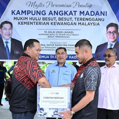 Majlis Perasmian Penutup Kampung Angkat MADANI Mukim Hulu Besut, Besut, Terengganu