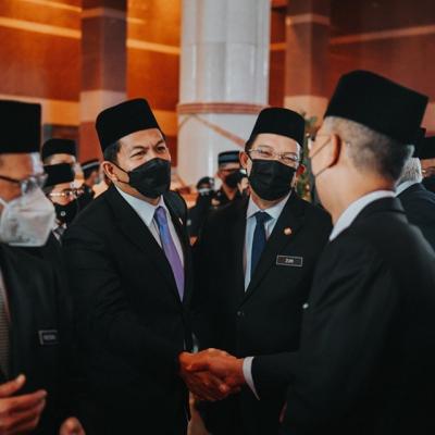 Istiadat Mengucap Selamat Berangkat Sempena Lawatan Negara