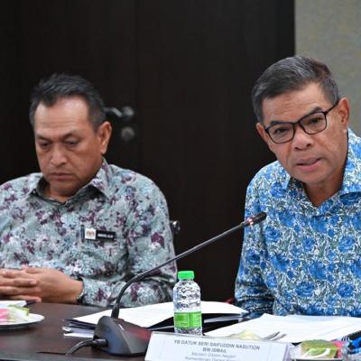 Sesi Libat Urus Cadangan Inisiatif Belanjawan 2026 Bersama Kementerian Dalam Negeri