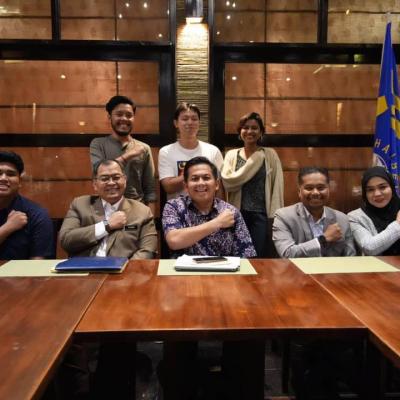 Sesi Pertemuan Bersama Para Mahasiswa