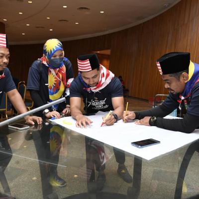 Majlis Perasmian Program Treasure Hunt Merdeka@MOF 2022