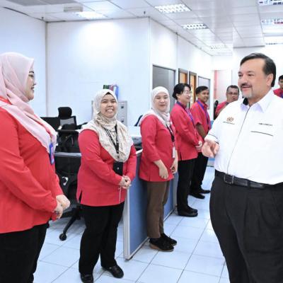 Sesi Lawatan Kerja Di Ujana Kewangan, Labuan