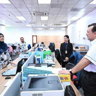 Sesi Lawatan Kerja Di Ujana Kewangan, Labuan