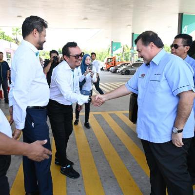 Sesi Tinjauan Di Stesen Petronas Jalan Pohon Batu, Labuan