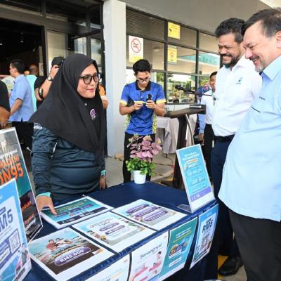 Sesi Tinjauan Di Stesen Petronas Jalan Pohon Batu, Labuan