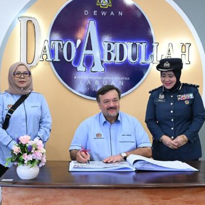 Sesi Lawatan Kerja Di Labuan