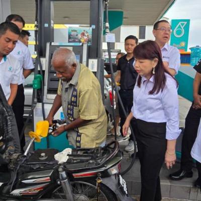 Sesi Tinjauan Di Stesen Petronas Butterworth, Pulau Pinang