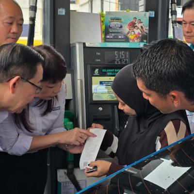 Sesi Tinjauan Di Stesen Petronas Butterworth, Pulau Pinang