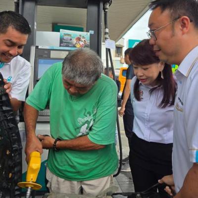 Sesi Tinjauan Di Stesen Petronas Butterworth, Pulau Pinang