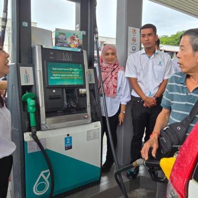 Sesi Tinjauan Di Stesen Petronas Butterworth, Pulau Pinang