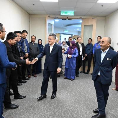 Sesi Lawatan Timbalan Menteri Kewangan ke BDSP