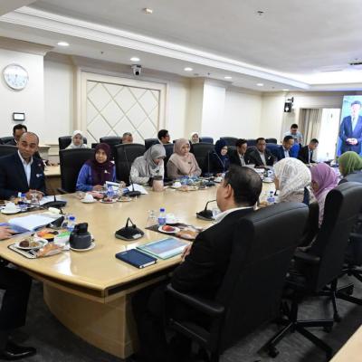 Sesi Lawatan Timbalan Menteri Kewangan ke BDSP