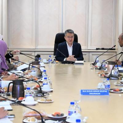 Sesi Lawatan Timbalan Menteri Kewangan ke BDSP