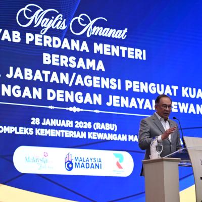 Majlis Amanat Bersama Ketua-ketua Agensi Penguatkuasaan