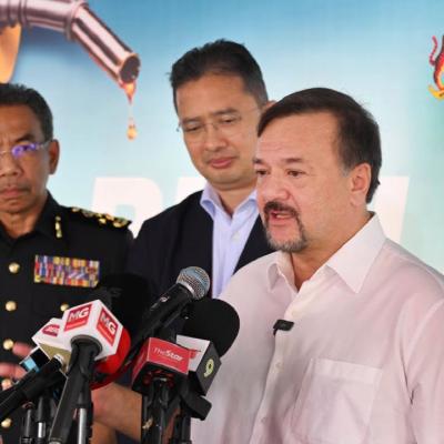 Sesi Tinjauan Sempena Pelaksanaan Hari Pertama Program BUDI MADANI Diesel