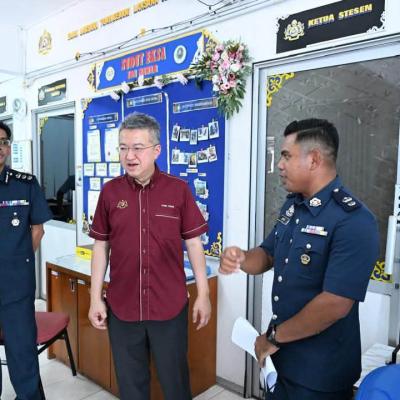 Lawatan Tinjauan Ke Kompleks Perumahan PDRM Seri Temenggong, Ayer Keroh & Lawatan Kerja Ke Pejabat Kastam Zon Industri Bebas (Fiz), Batu Berendam 