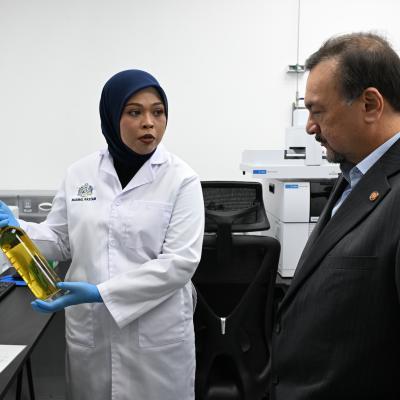 Sesi Perasmian Makmal Kastam di AKMAL, Melaka