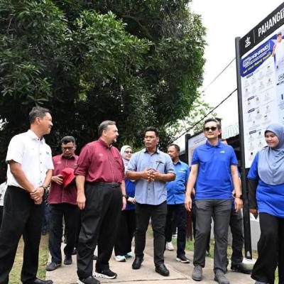 Majlis Pelancaran Kemudahan Laluan Gelincir Di Pulau Tioman, Pahang