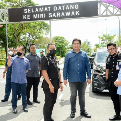 Lawatan #JelajahBajet2023 ke Sempadan Miri-Brunei di Icqs Sungai Tujoh, Kuala Baram, Sarawak