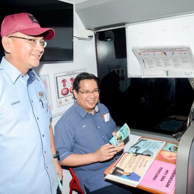 Sesi Turun Padang #JelajahBajet2023 ke Program Perkhidmatan Komuniti Bergerak, Sarawak