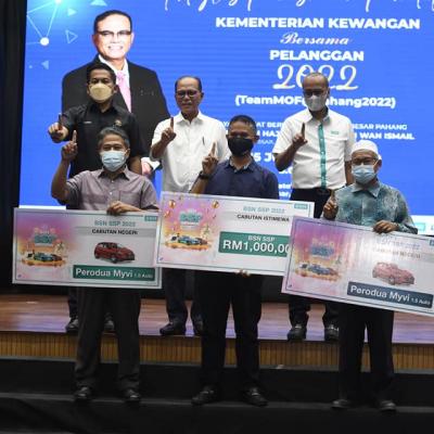 Majlis Perasmian Penutup Program MOF bersama Pelanggan di Negeri Pahang