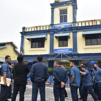 Sesi Turun Padang #JelajahBajet2023 ke Jeti Penumpang dan Jeti Kargo Kastam, Muar, Johor