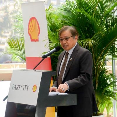 Majlis Penyerahan Simbolik Surat Anugerah Bagi Pembinaan Shell Malaysia Upstream Headquarters di Sarawak