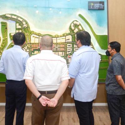 Majlis Penyerahan Simbolik Surat Anugerah Bagi Pembinaan Shell Malaysia Upstream Headquarters di Sarawak